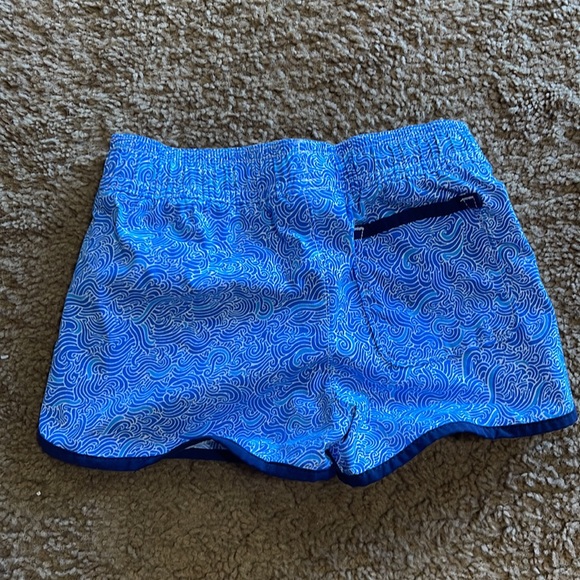 Crewcuts J.Crew swimwear boys’ swimsuit blue wave pattern size 2 toddler trunks - Picture 4 of 4